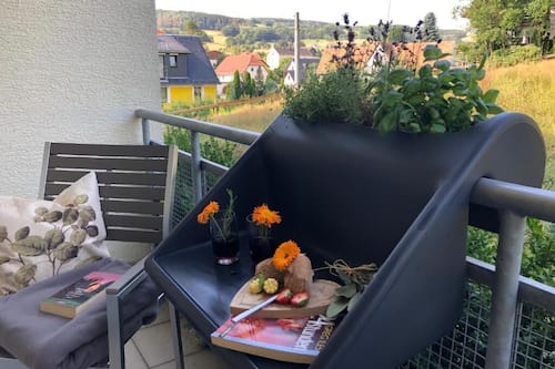 Family Triple Room, Balcony, Garden View | Property grounds