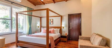 Villa Deluxe, vista al jardín