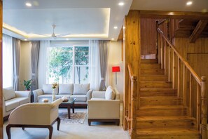 Living area - ELIVAAS Twin Chalets 4BHK Escape Villa (Smanora Range)