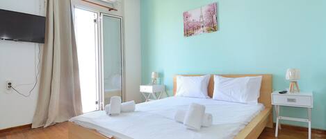 Huoneisto, parveke, kaupunkinäköala