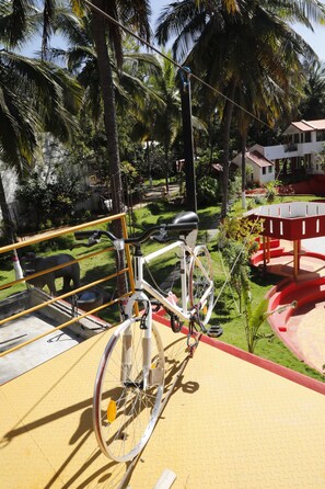 Overnattingsstedets uteområder