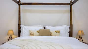 Villa Deluxe, balcón, vista al jardín