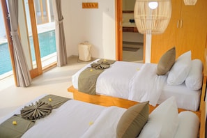 5 bedrooms, in-room safe, travel cot, free WiFi