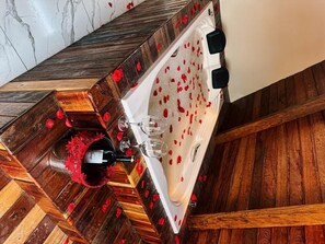 Suite Deluxe, vista al lago | Baño