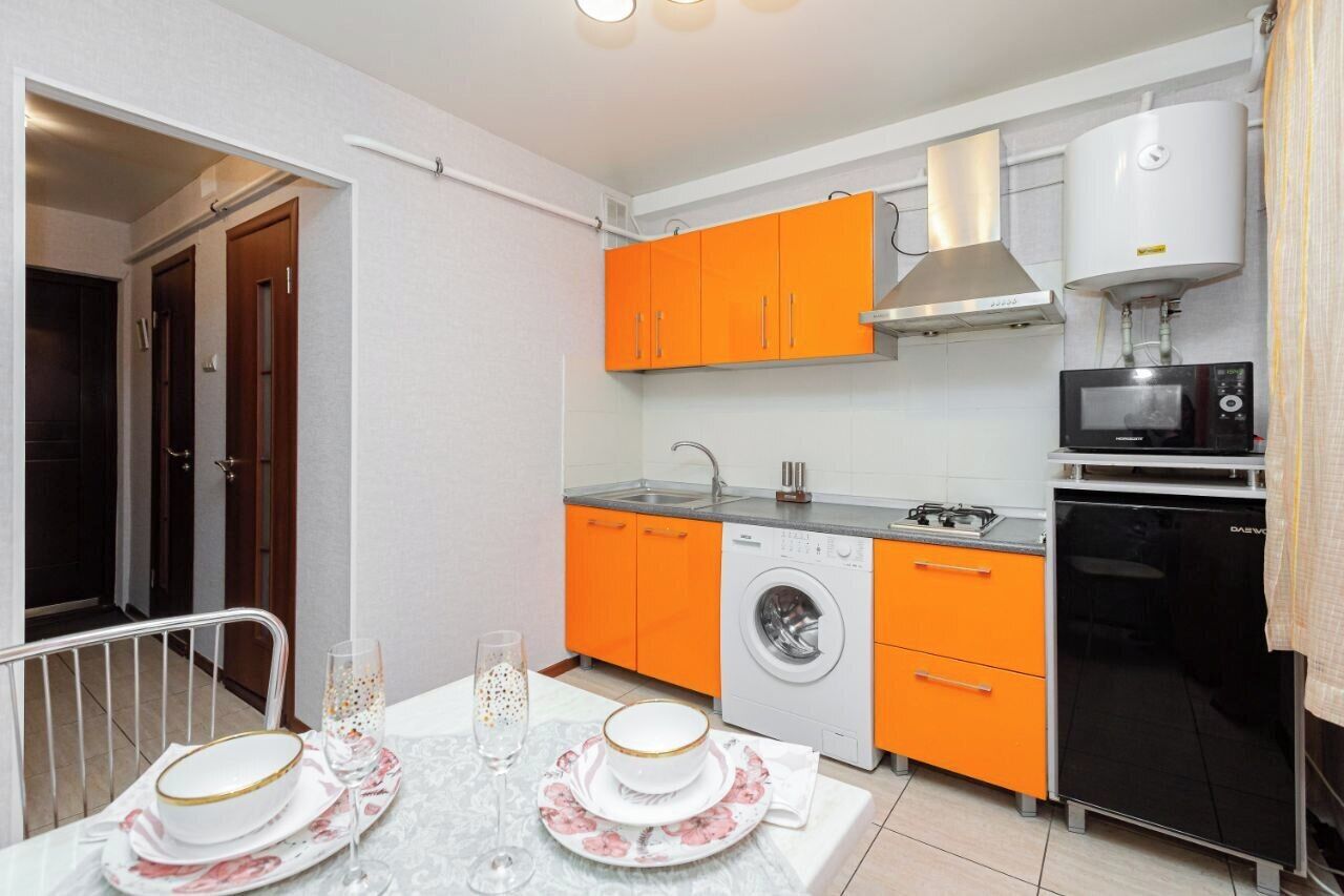 Classic Apartment, 1 Katil Ratu (Queen) dengan Katil Sofa, Non Smoking, Balcony | Dapur peribadi
