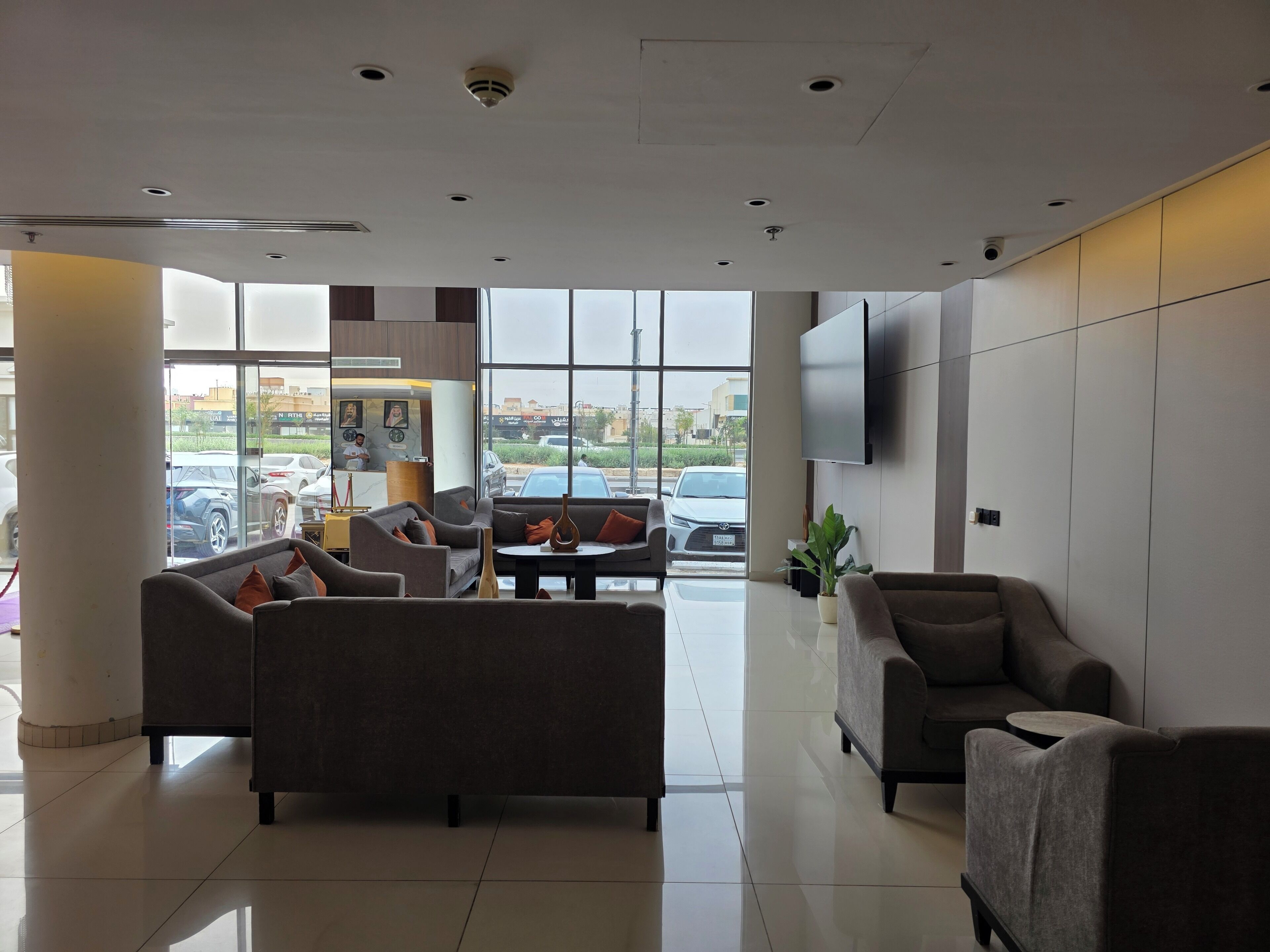 منطقة الاستقبال