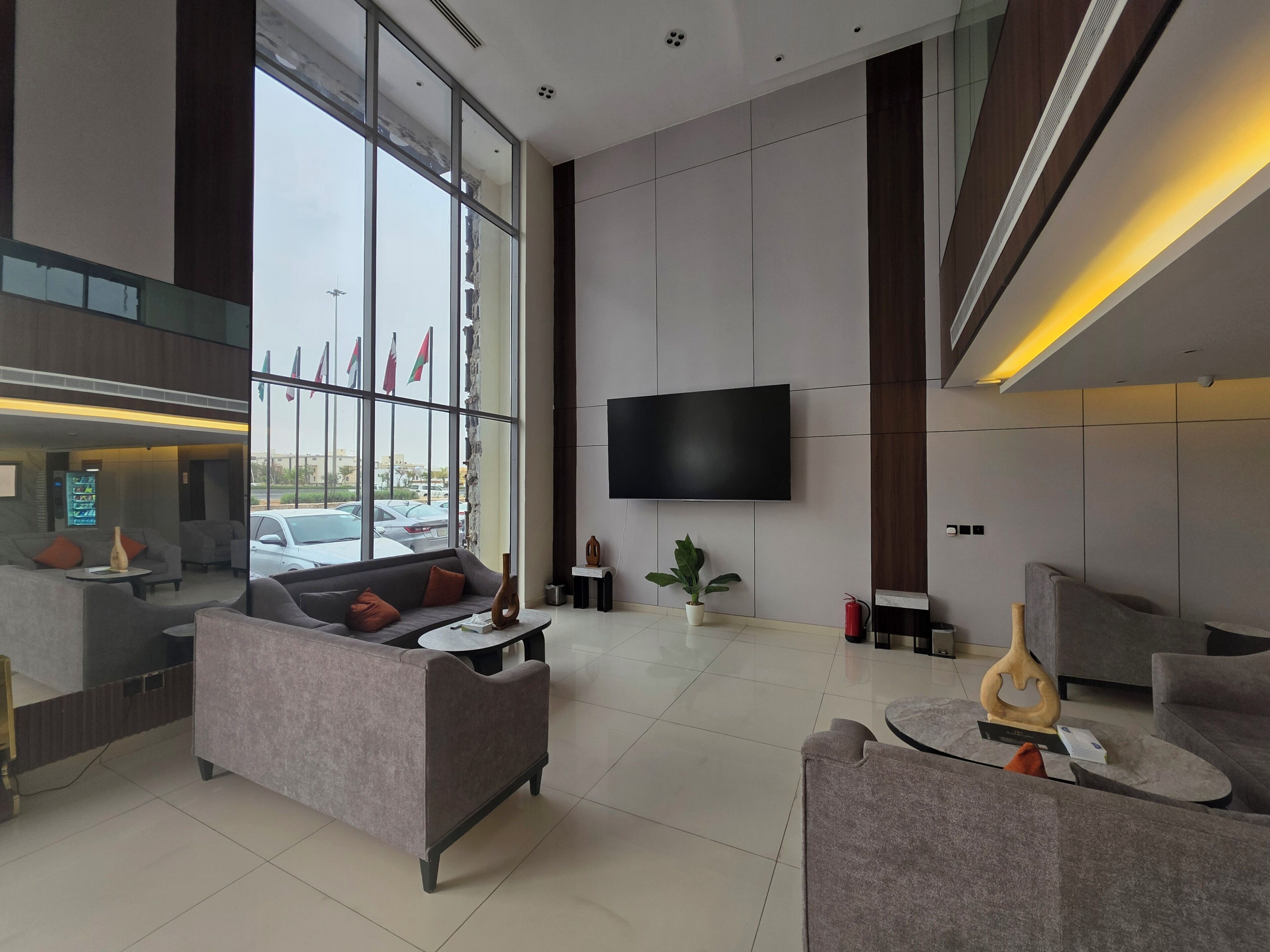 منطقة الاستقبال