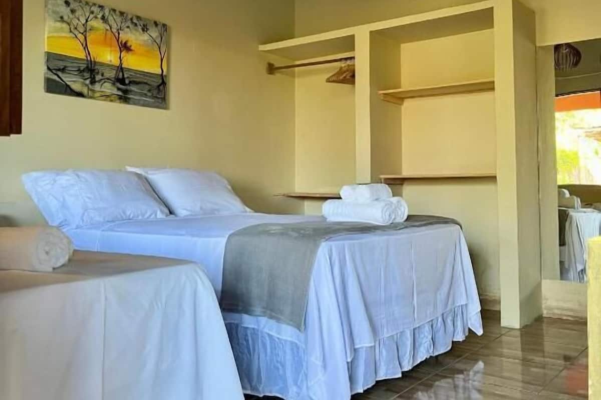 Familiesuite - udsigt til have