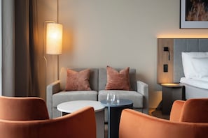 Junior Suite, Non Smoking | Living area | 42-inch Smart TV with digital channels