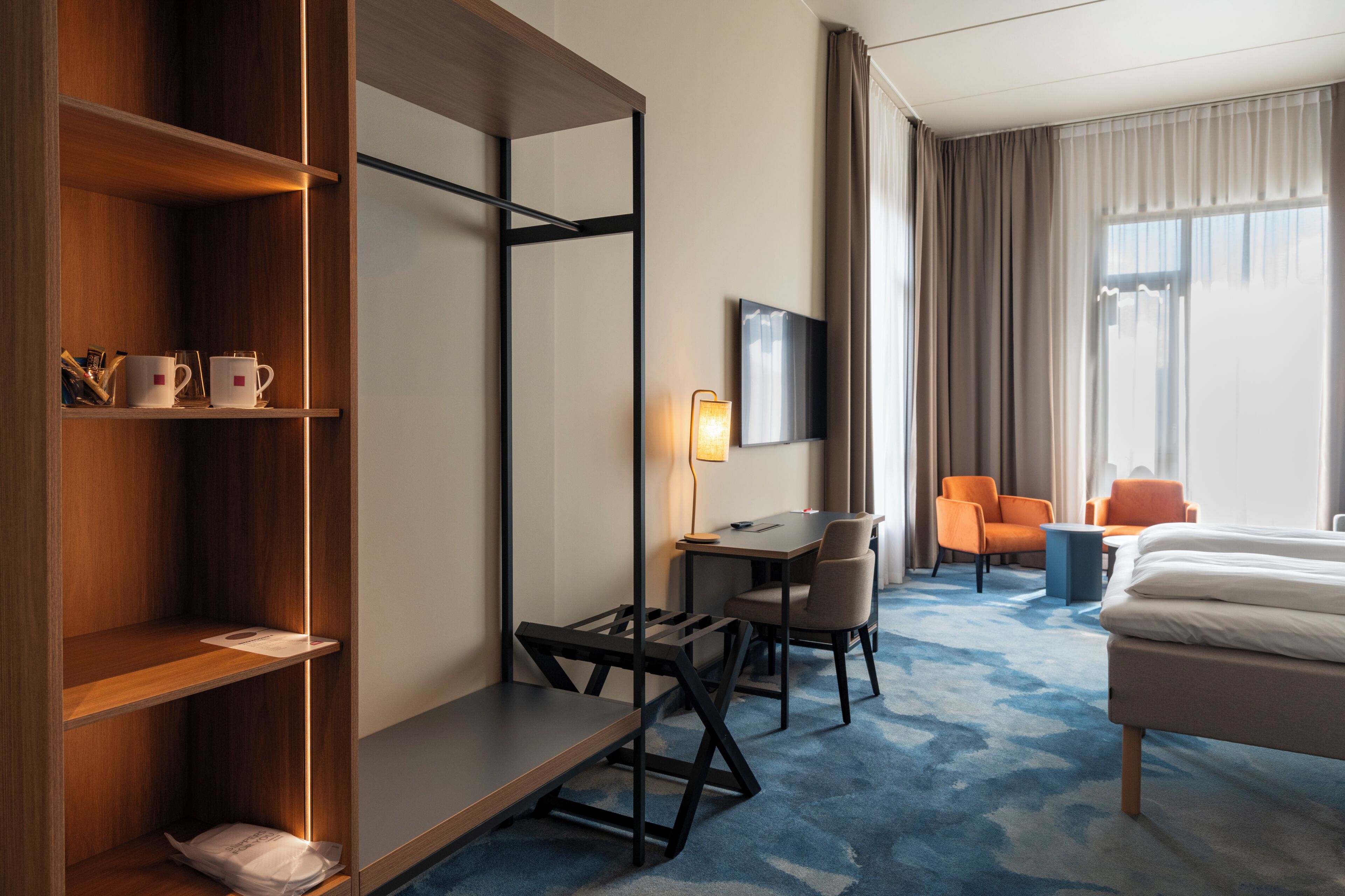 Superior Room, Non Smoking | In-room safe, desk, laptop workspace, blackout curtains