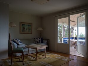 Living area - Private beach with unique views of the Baltic Sea (Stockholms län)