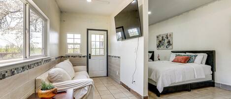 Majoituspaikan julkisivu