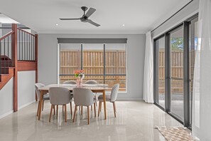 Apartment | Dining - Brand New Riverfront Home, Pool and Sunrise Views (Griffin)