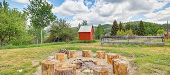 On-site Creek & Trails: Huge Garden Valley Estate