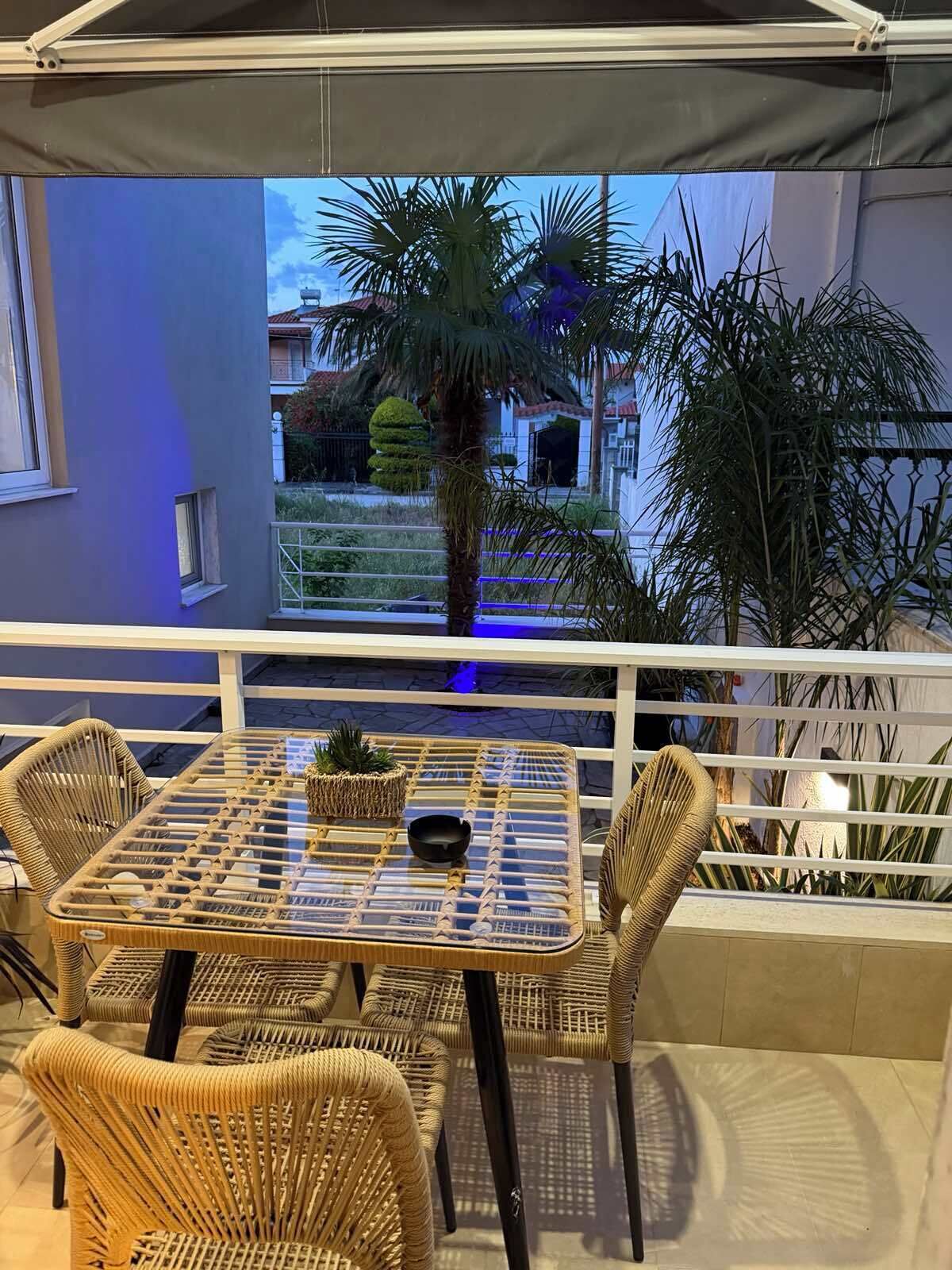 Chambre triple | Terrasse/patio