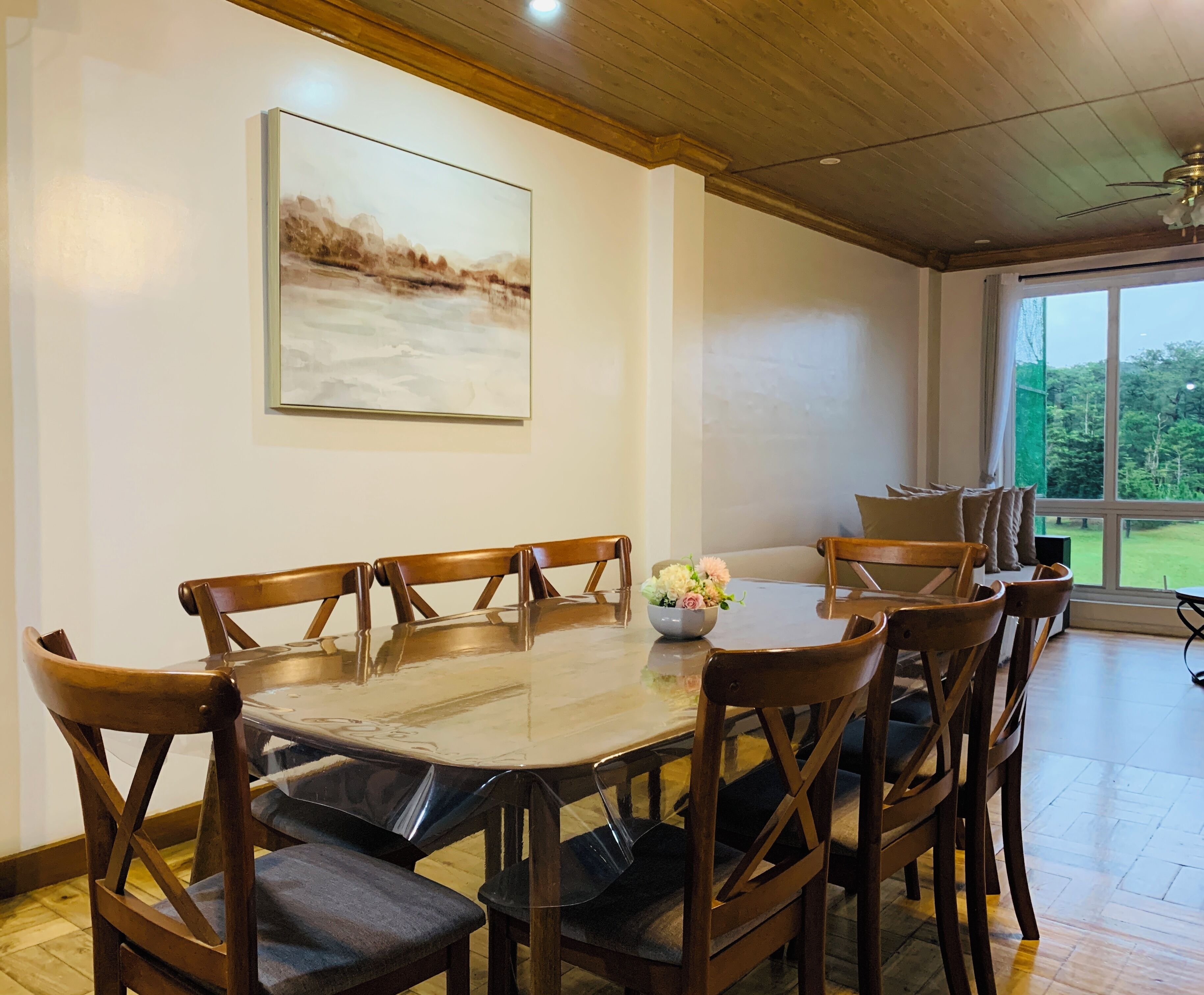 Căn hộ, 4 phòng ngủ, ban công, quang cảnh sân golf | Khu ăn uống