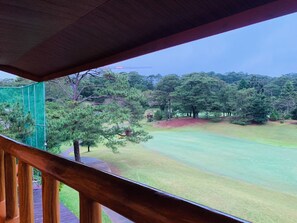 Apartment, 3 Bedrooms, Balcony, Golf View | Property grounds - Camp John Hay Cabin (Baguio)