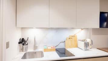 Premium-studio, tupakointi kielletty, lemmikit sallittu | Yksityinen keittiö