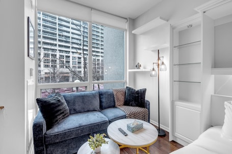 Comfort Studio Suite | Living area. The Bayview - Downtown Toronto