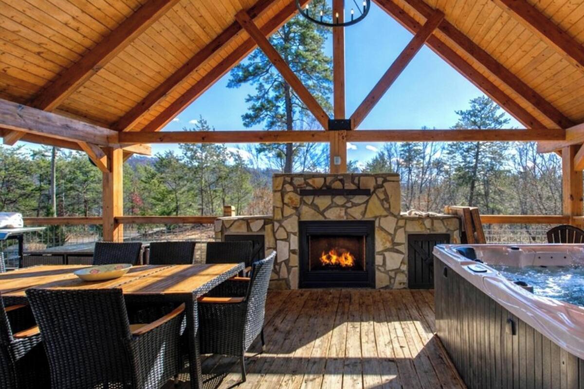 Cabin, 2 phòng ngủ | Khu ẩm thực ngoài trời