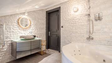 Towels, soap, toilet paper