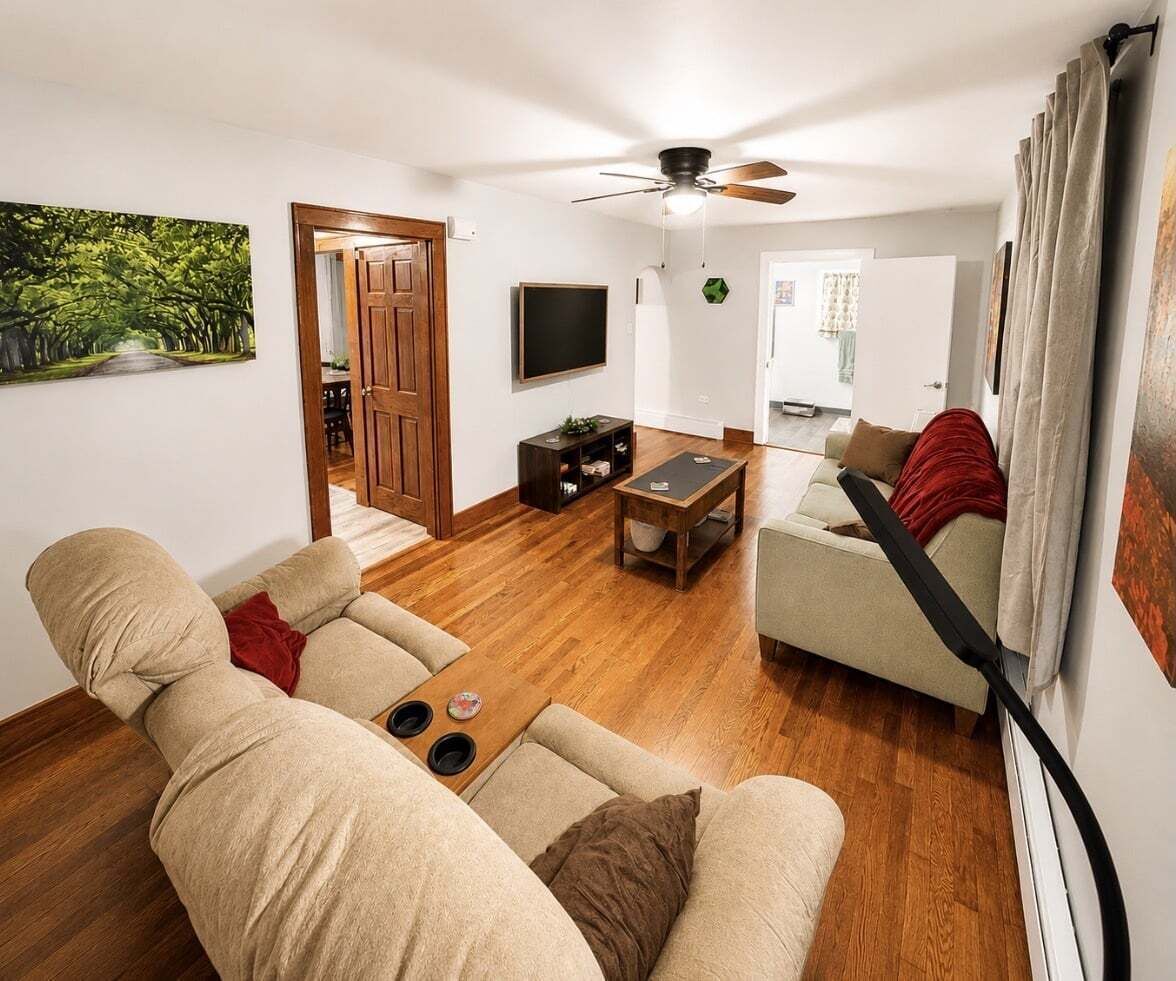 House, 2 Bedrooms | Living area | Smart TV, streaming services