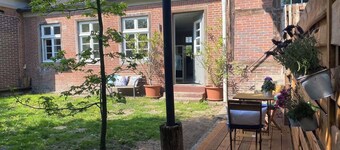 Feel-good idyll in the old Davensberg train station - pet-friendly and close to nature