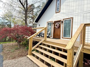 Cabin, 3 Bedrooms | Exterior - Dolly's Harmony Haven 3 Bedroom Cabin (Sevierville)