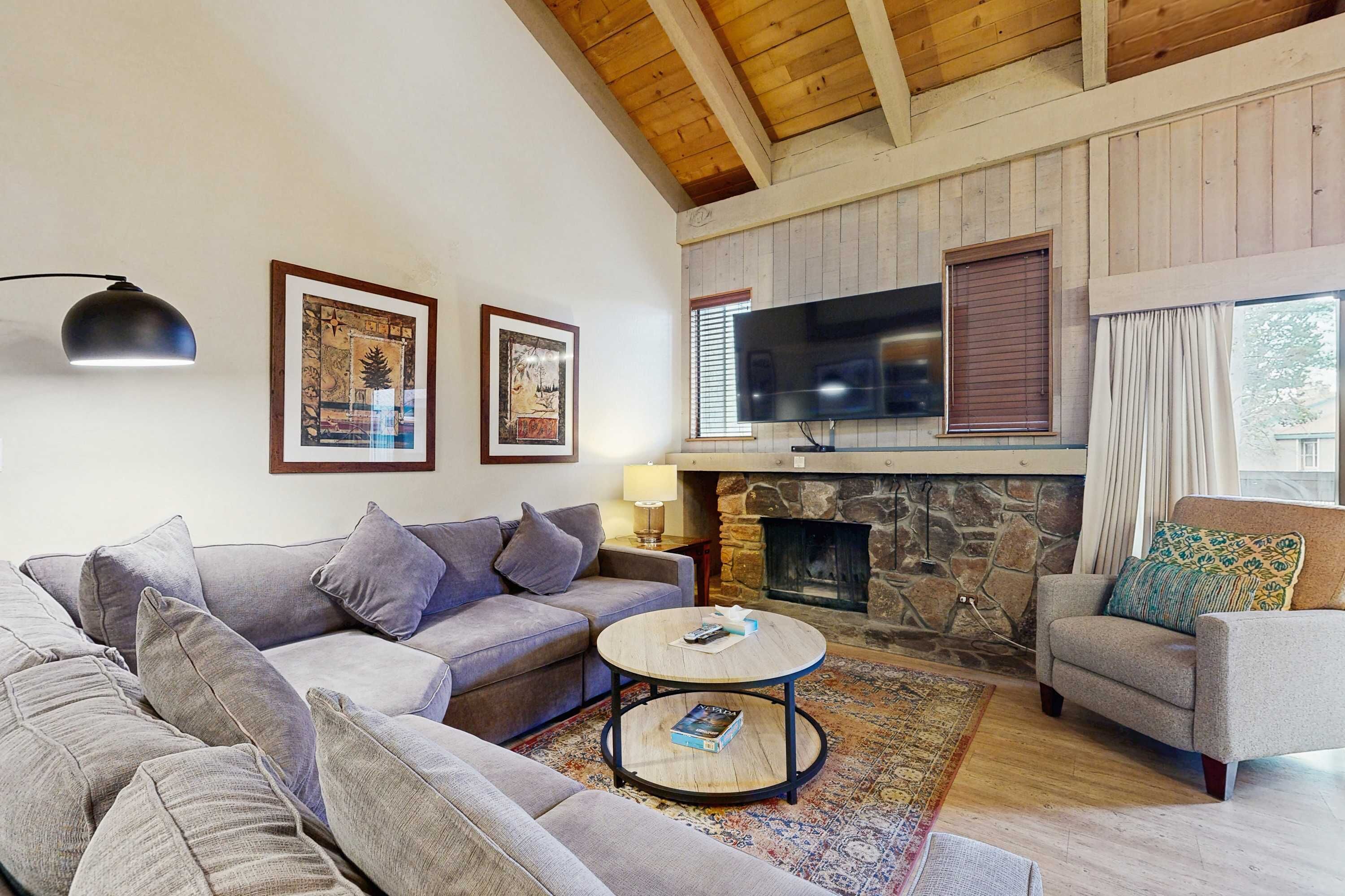 TV, fireplace, DVD player, offices