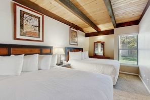 Iron/ironing board, WiFi, bed sheets - Resort townhome with private beach access & lakefront pool (South Lake Tahoe)