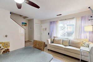 TV, fireplace, DVD player, offices - Family-Friendly Contemporary Getaway - Near Heavenly, Marina & Dining (South Lake Tahoe)