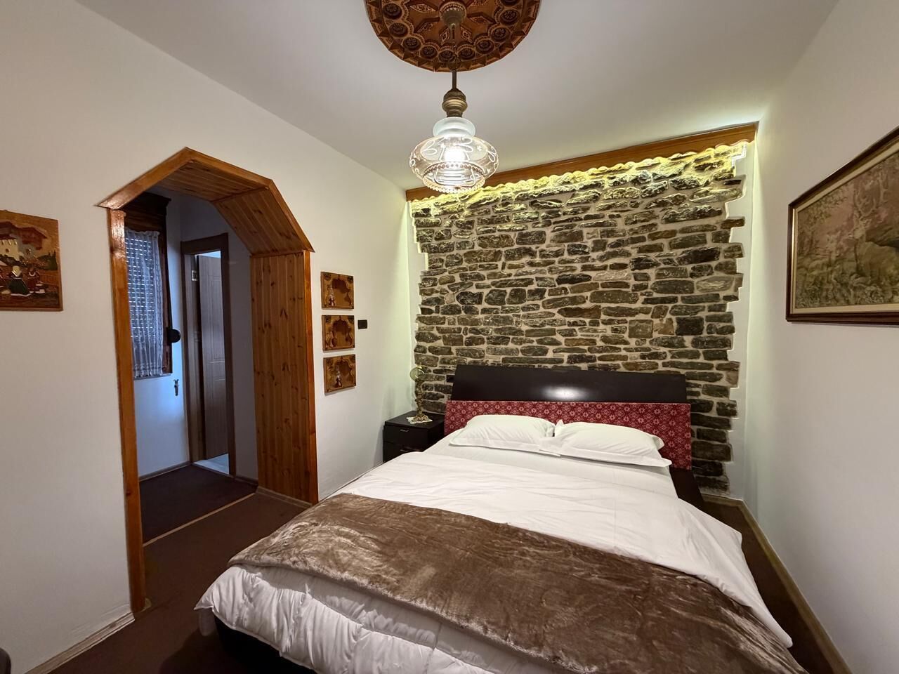 Quarto casal conforto, vista para a cidade