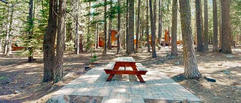 Opções para refeição ao ar livre