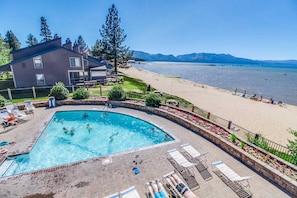 Pool - Quintessential Heavenly basecamp at Lakeland Village with amazing amenities (South Lake Tahoe)