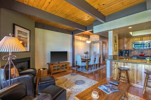 Interior - Two-story lakefront condo with access to dock, hot tub, pool & tennis (South Lake Tahoe)