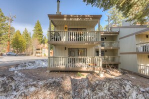 Exterior - Rustic Kingswood Village getaway with shared pool, patio, & wood-burning fireplace (Kings Beach)