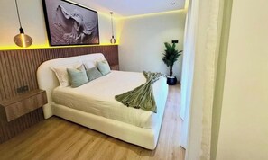 Iron/ironing board, WiFi, bed sheets - Premium studio with rooftop & gym (Casablanca)