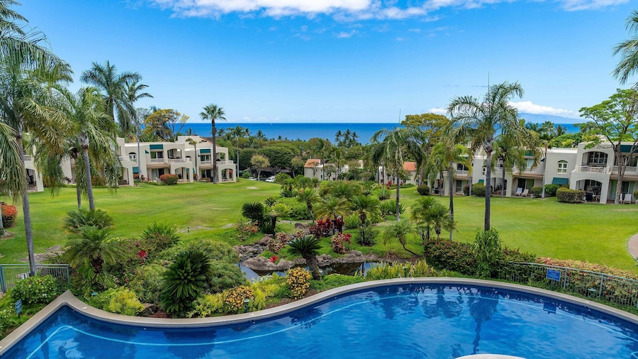 Palms at Wailea 101 - 2BR Garden View Condo w/ A/C in Bedrooms & Spacious Lanais