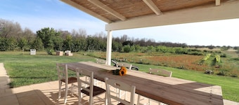 Wonderful private villa for 8 people with WIFI, A/C, TV, terrace and panoramic view