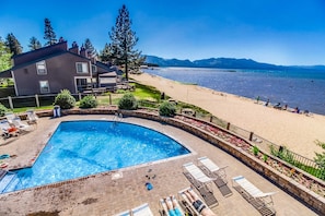 Pool - Explore Lake Tahoe living with skiing, hiking, boating, and more (South Lake Tahoe)
