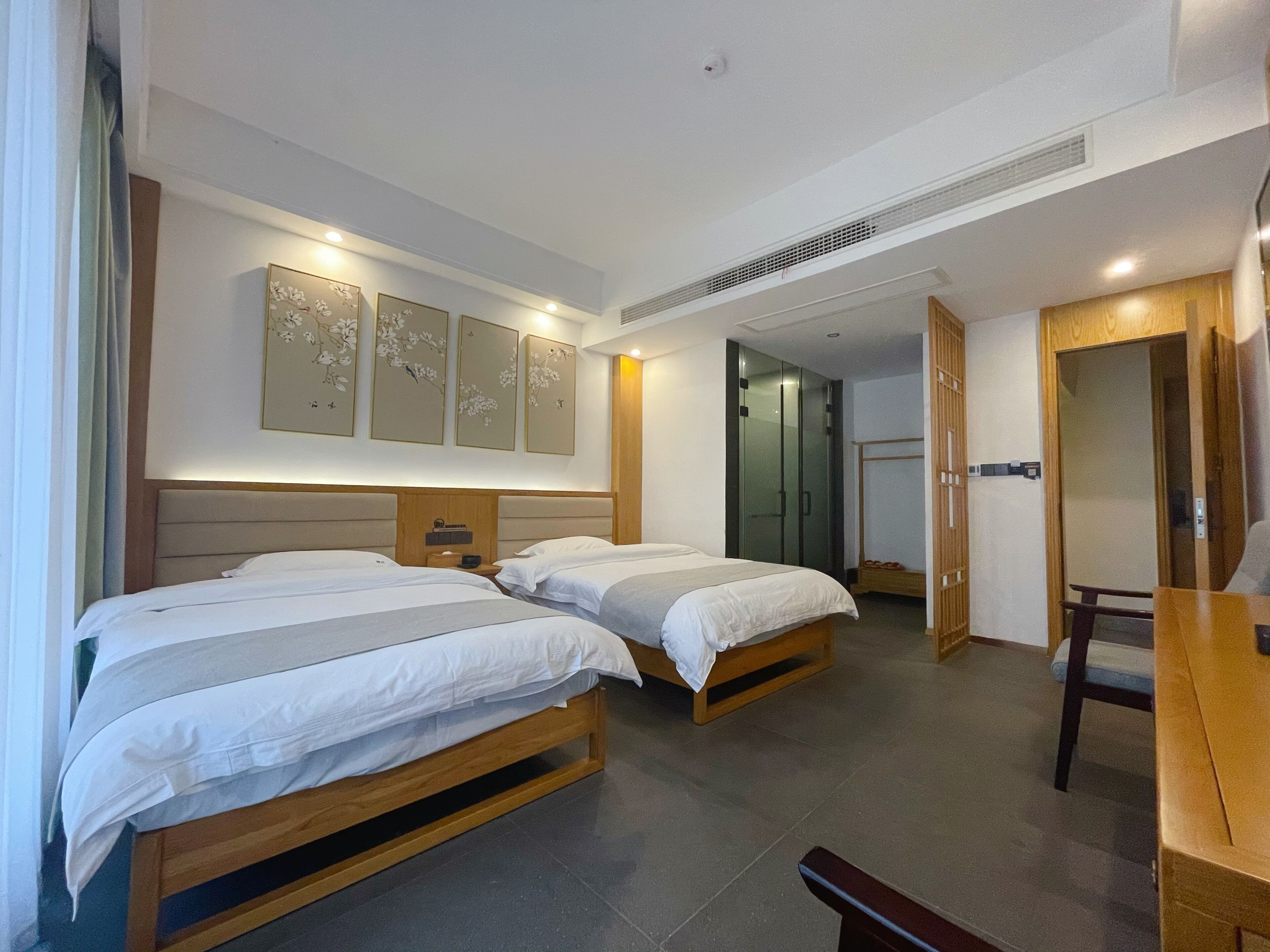 Habitación estándar con 2 camas individuales, vista a la ciudad