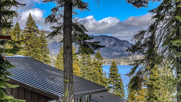 Unclassified image, 1 of 37, button - Classic Tahoe cabin charm with partial lake views, Chamberlands amenities, and year-round adventure just minutes away. (Tahoma)