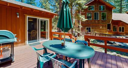 Dog-Friendly Tahoe City House Near Hiking and Skiing - Walk to Lake