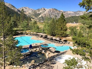 Pool - Ski-in-ski-out Everline Resort & Spa - two adjacent units (Olympic Valley)
