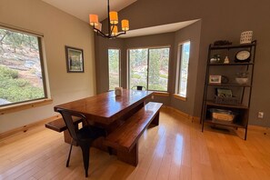 Dining - Large Mountain Home with Deck Views of Ski Resort, Near Hiking, Dog-Friendly (South Lake Tahoe)