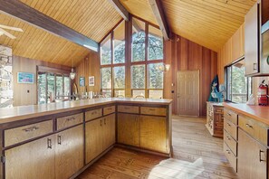 Interior - Lakeside Sanctuary with Lake & Sunset Views from Deck, Walk to Private Beach-Pier (Tahoe City)