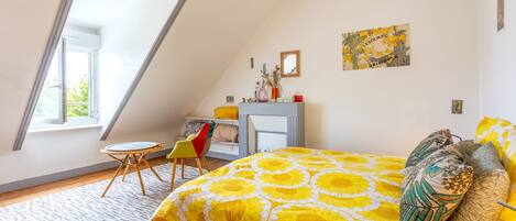 2 chambres, Wi-Fi, draps fournis
