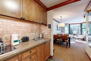 Private kitchen - Ski-in/ski-out Olympic Valley retreat with two adjacent units, pools, & hot tubs (Olympic Valley)