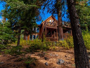 Exterior - Peaceful Forest Retreat with Hot Tub, EV Charger, Game Room & Near Kings Beach (Kings Beach)