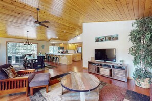 Interior - Gold Dust Getaway with Foosball, Big Deck & Forest Views - Near Slopes (South Lake Tahoe)